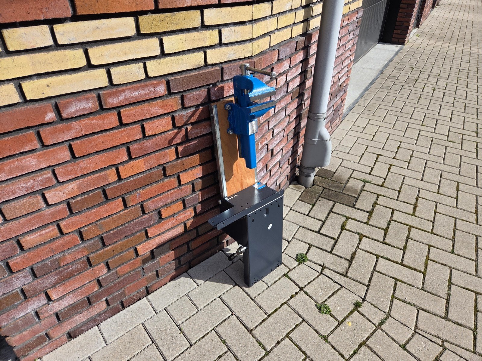 sortimo bankschroef bedrijfswagen inrichting uitklap, Auto diversen, Autogereedschap, Ophalen