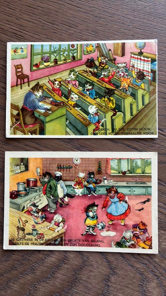 GERESERVEERD!leest voor/gastheer in keuken, muizen bang., Ophalen of Verzenden, Ongelopen, Overige thema's