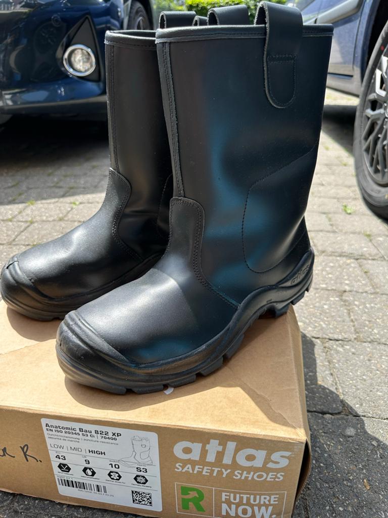 Nieuwe Atlas Anatomic Bau 822 XP S3 veiligheidslaarzen maat, Ophalen of Verzenden, Nieuw