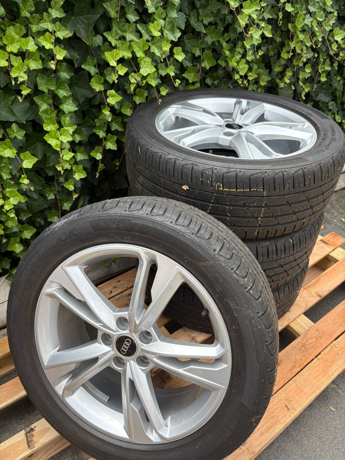 Originele Audi S-line velgen 19 inch, Auto-onderdelen, Banden en Velgen, Banden en Velgen, Zomerbanden, 19 inch, 235 mm, Personenwagen