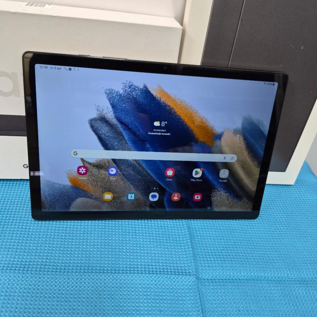 Samsung Galaxy Tab A8 32GB met Book Cover Betaal in3!, Computers en Software, Android Tablets, Samsung, Zo goed als nieuw, Support@Samsung.com