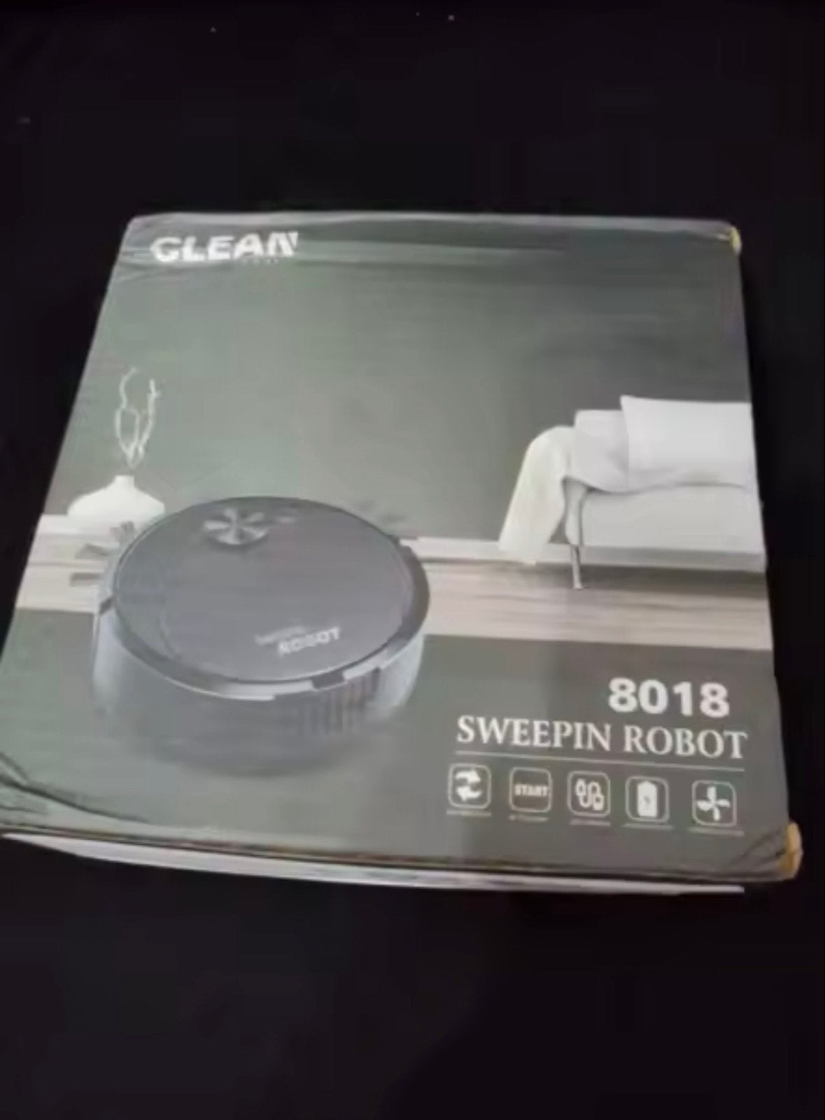 Clean 8018 Sweepin Robot Stofzuiger - Nieuw in doos, Witgoed en Apparatuur, Overige merken, Nieuw, Robotstofzuiger, Reservoir