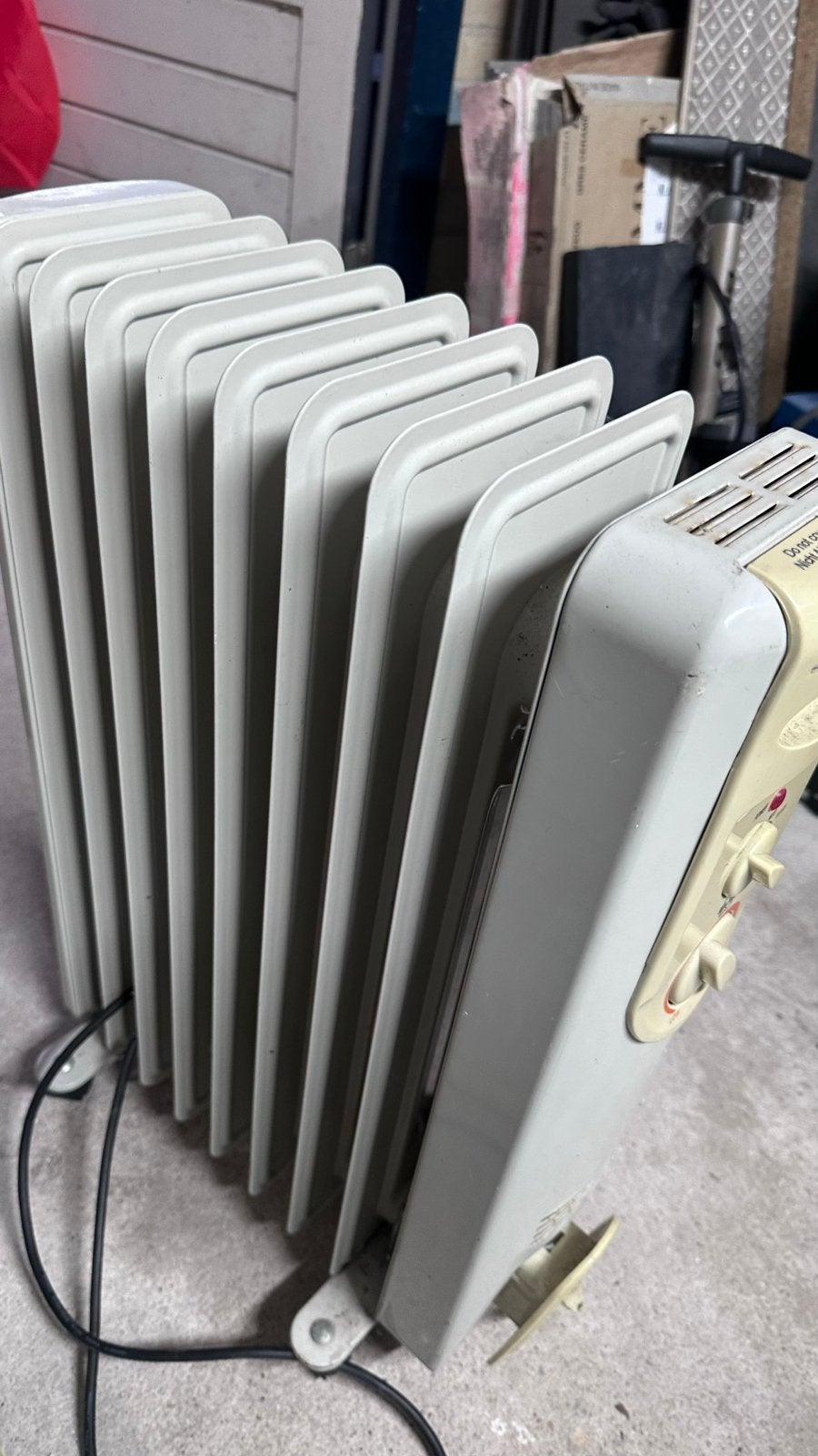 Oliegevulde radiator 2000W, Ophalen, Gebruikt, Radiator, 60 tot 150 cm