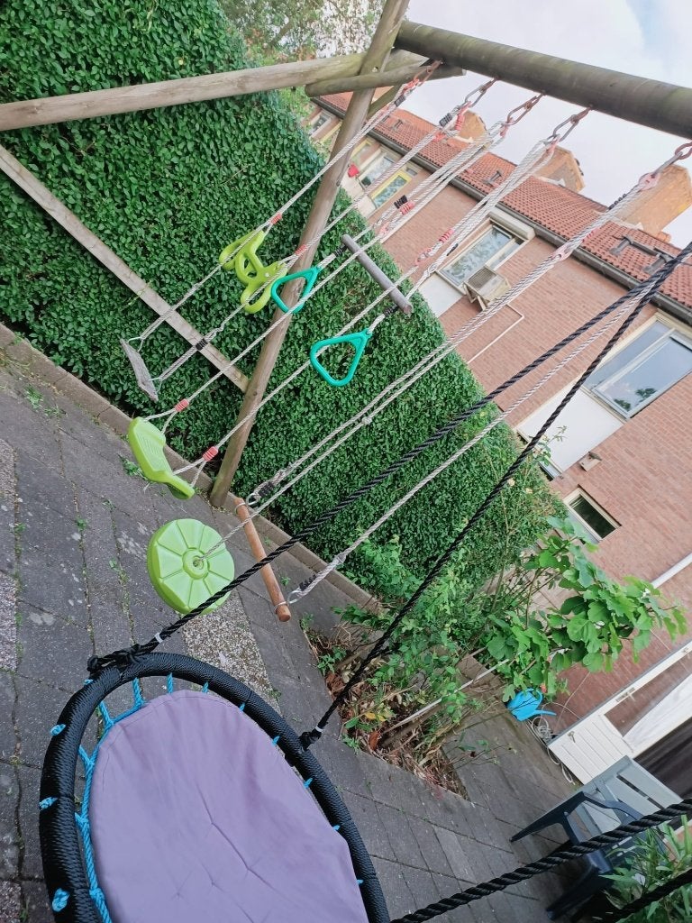 Schommel aanbouw met Schommel accessoires, Ophalen, Gebruikt, Schommel