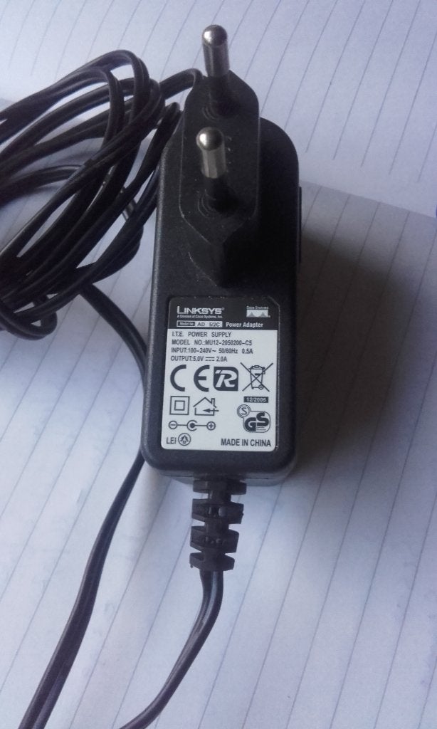 Adapter 5V/2,0A Linksys (Z116-61), Ophalen of Verzenden, Zo goed als nieuw