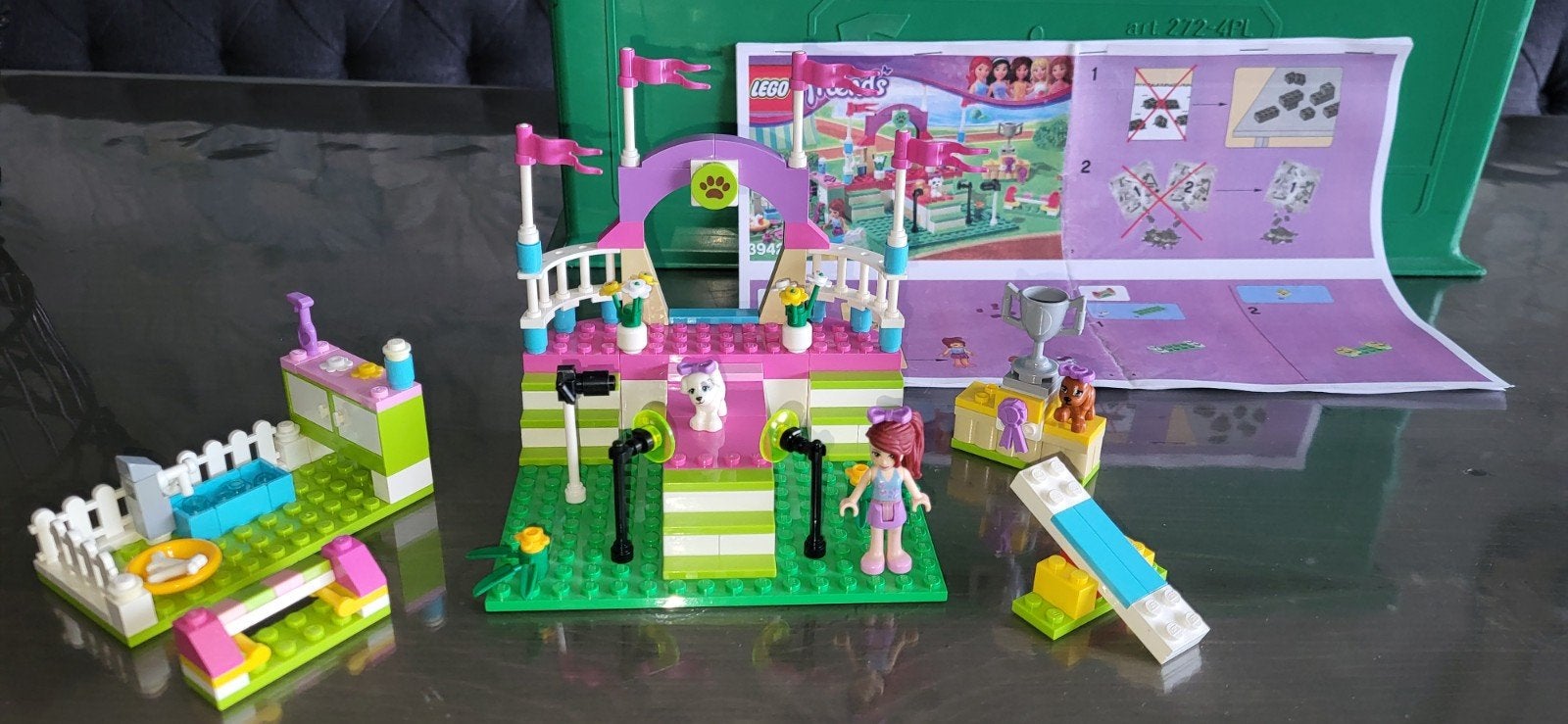 Lego Friends 3942 Hondenshow leuk compleet Lego set, Gebruikt, Lego, Friends, Ophalen of Verzenden