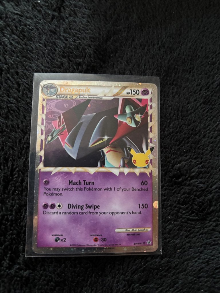 Dragapult Prime (Promo SWSH132), Ophalen of Verzenden, Losse kaart
