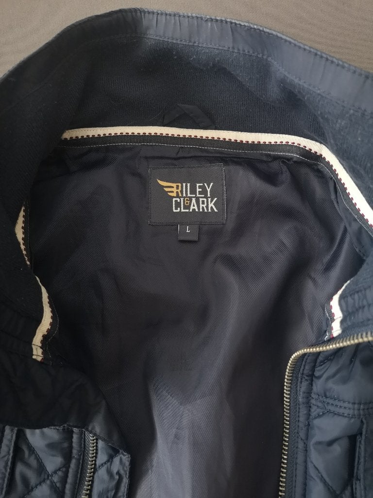 heren jas, Kleding | Heren, Ophalen, Maat 52/54 (L), Blauw, Zo goed als nieuw
