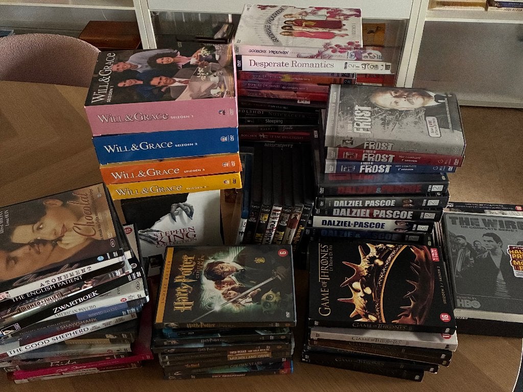 DVD verzameling oa Game of Thrones, Alle leeftijden, Ophalen, Gebruikt