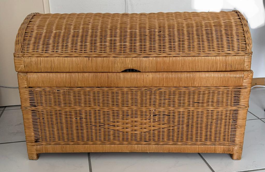 Riet rotan kist, Ophalen, 50 tot 100 cm, Minder dan 50 cm
