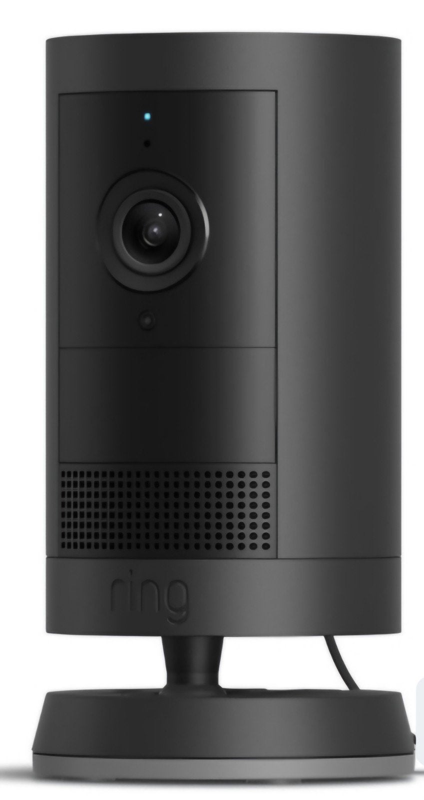 Ring Outdoor Camera Plus Plug-in Zwart 2K, Ophalen of Verzenden, Nieuw