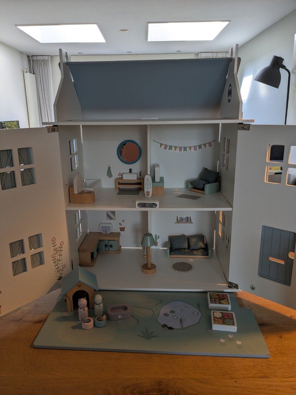 Little Dutch poppenhuis (dak beschadigd), Ophalen, Gebruikt, Poppenhuis