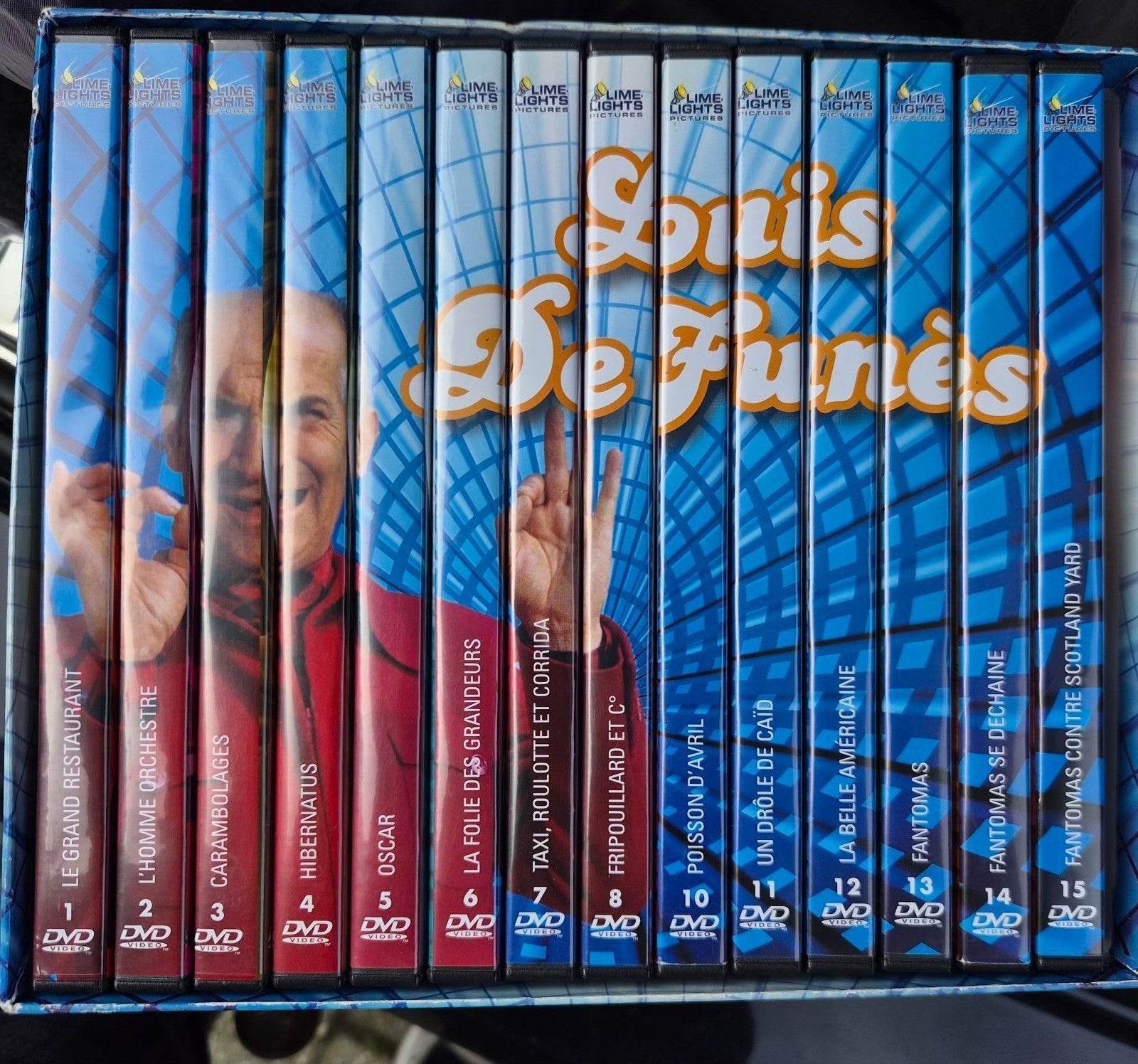 GEZOCHT nr 9    dvd Louis de Funès, Ophalen, Alle leeftijden, Nederlands, Zo goed als nieuw