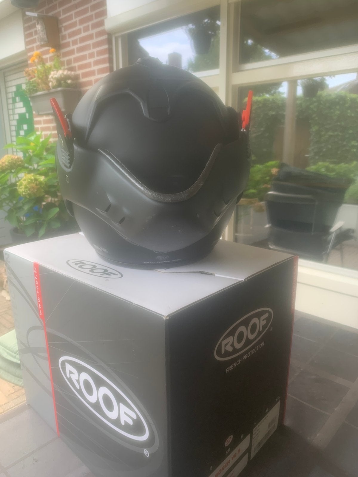 Roof Boxxer V8 nieuwstaat Maat S/M 57, Overige merken, Systeemhelm, Dames, Ophalen of Verzenden