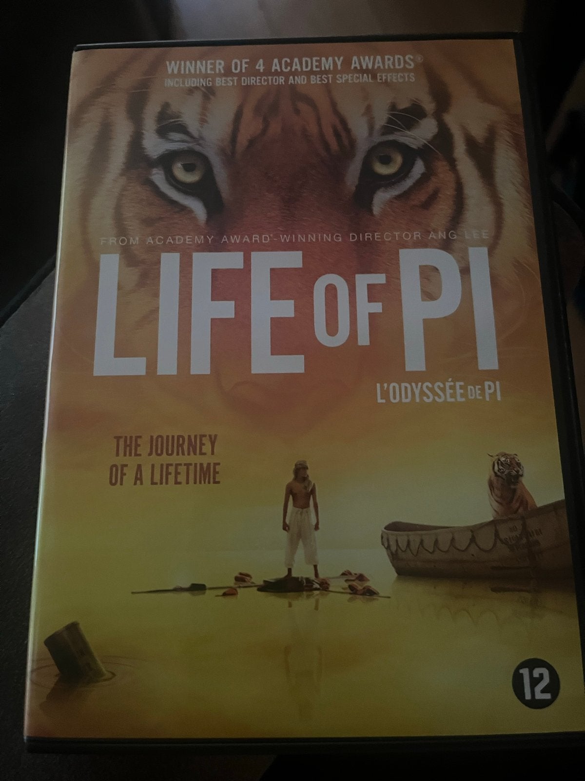 Life of Pi DVD - Winnaar 4 Academy Awards, Nederlands, Overige genres, Ophalen of Verzenden, Zo goed als nieuw