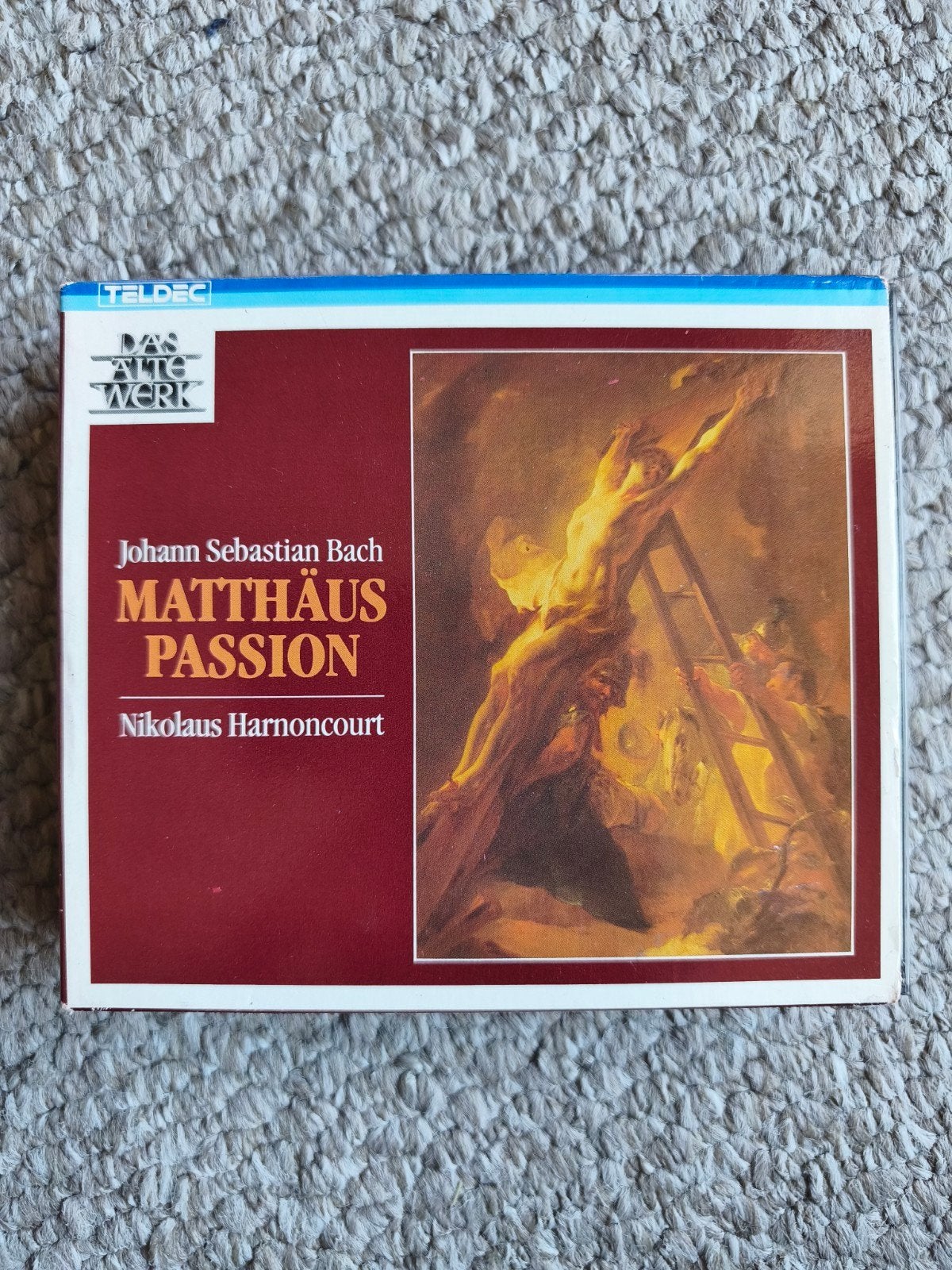 Matthaus passion nikolaus harnoncourt, Cd's en Dvd's, Ophalen of Verzenden, Zo goed als nieuw