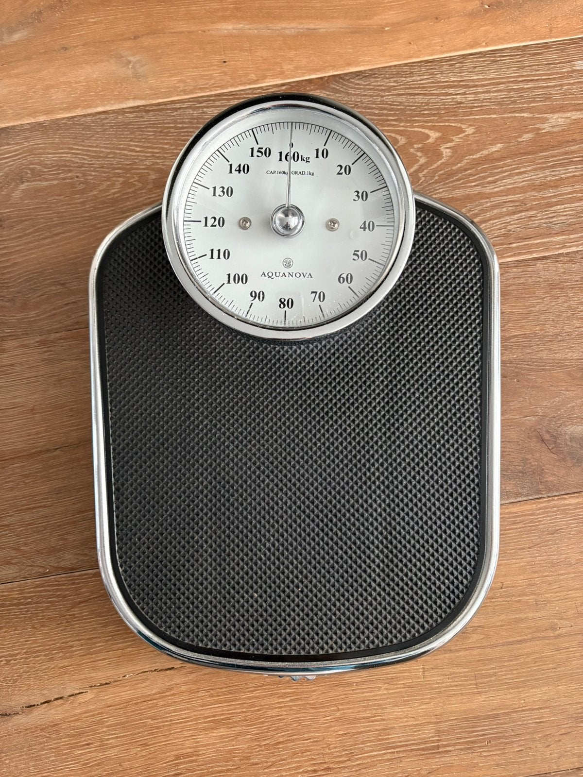 AQUANOVA WEEGSCHAAL / PERSONENWEEGSCHAAL, Analoog, 100 kg of meer, Ophalen of Verzenden, Zo goed als nieuw