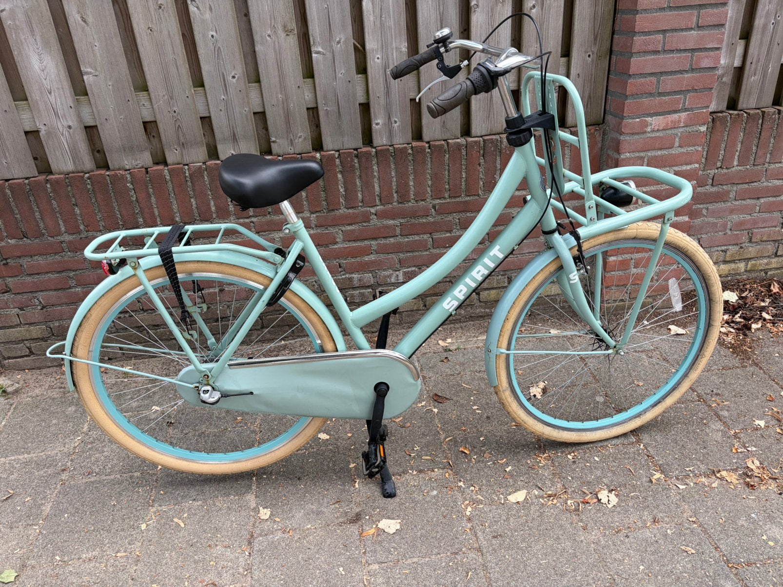 Omafiets spirit cargo framemaat 53 cm 28 inch 3 versnellinge, Ophalen, Handrem, Spirit, 53 tot 56 cm