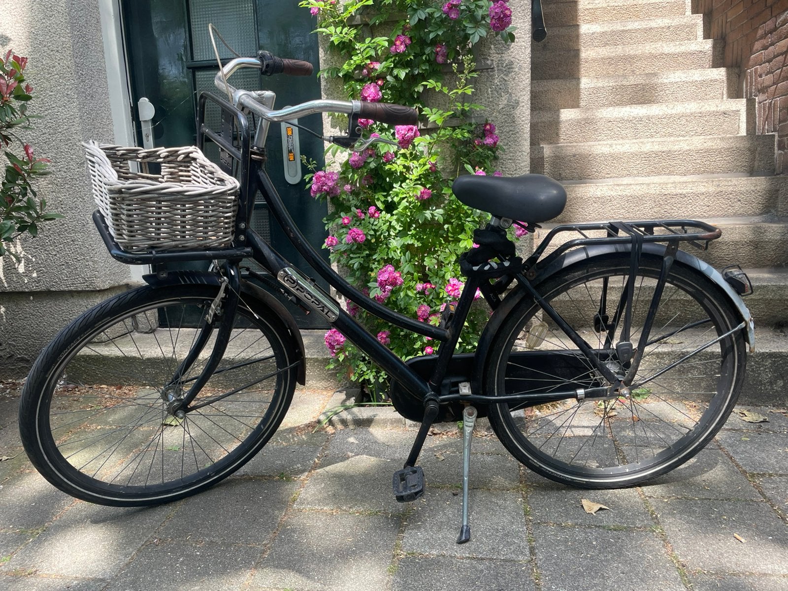Popal omafiets 26 inch, Minder dan 47 cm, Ophalen, Zo goed als nieuw, Versnellingen