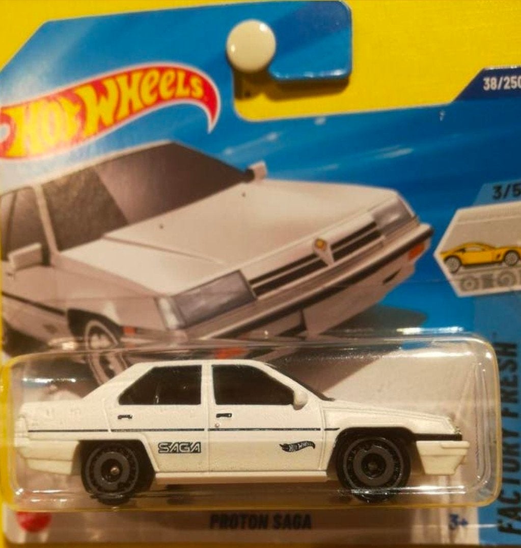 Proton Saga Hot Wheels Factory Fresh 2025, Ophalen of Verzenden, Nieuw, Auto