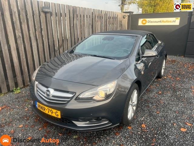 Opel CASCADA - Cabrio - 1.6 Turbo Cosmo, Auto's, Opel, Voorwielaandrijving, Gebruikt, Zwart, 4 cilinders