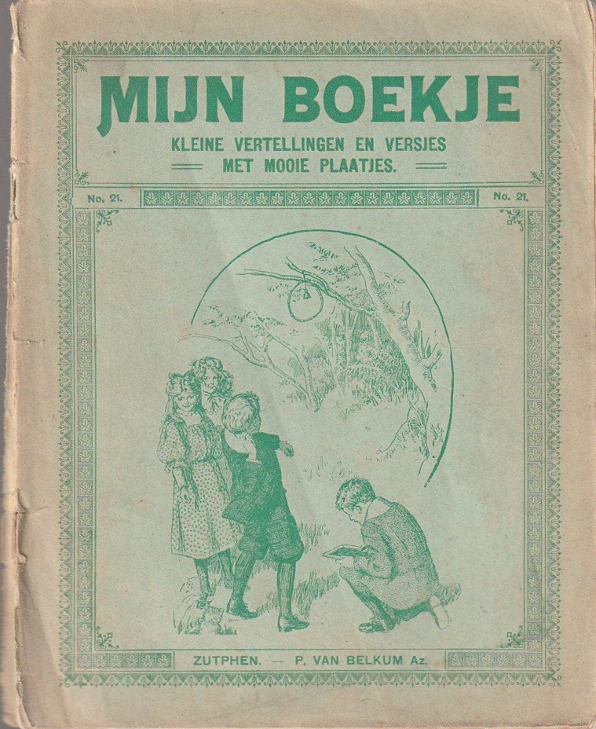 Mijn boekje: kleine vertellingen en versjes met mooie plaa, Antiek en Kunst, Ophalen of Verzenden, Jac. van der Klei