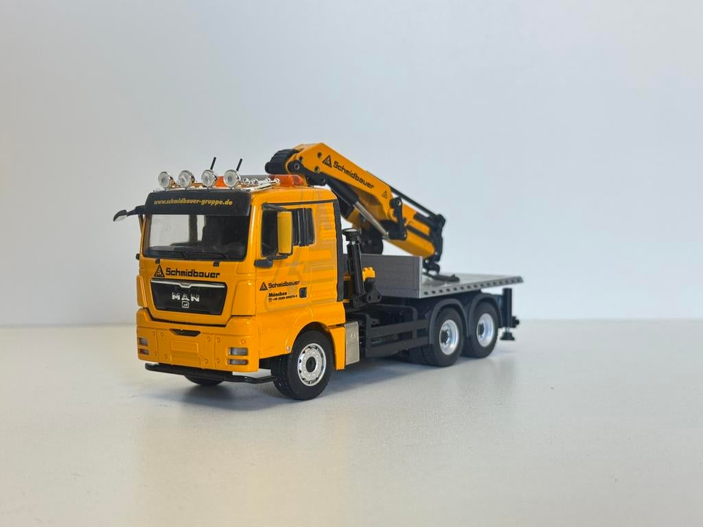 Conrad - MAN TGS 6x4 met Palfinger 53002, Ophalen, Zo goed als nieuw, Bus of Vrachtwagen, Conrad