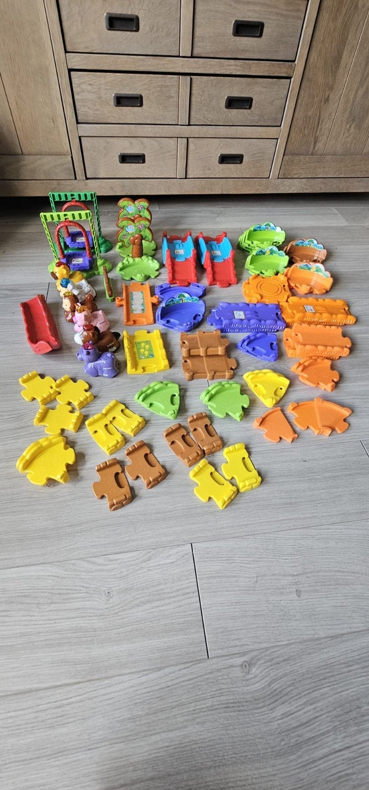 VTech Toet Toet Dieren en Zoef Zoef Dieren speelset, Ophalen of Verzenden, Gebruikt, Jongen of Meisje