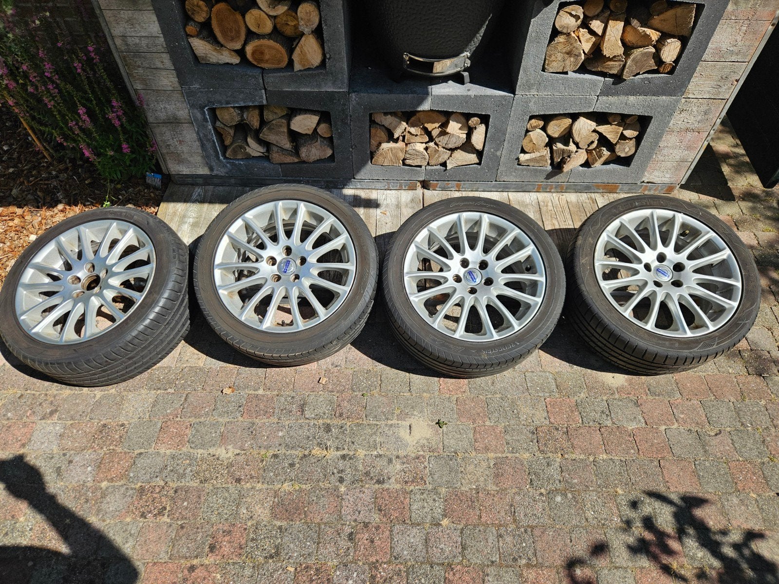Originele 17" Volvo Tucana velgen s60 v70 s80, Ophalen, Gebruikt, Banden en Velgen, 17 inch