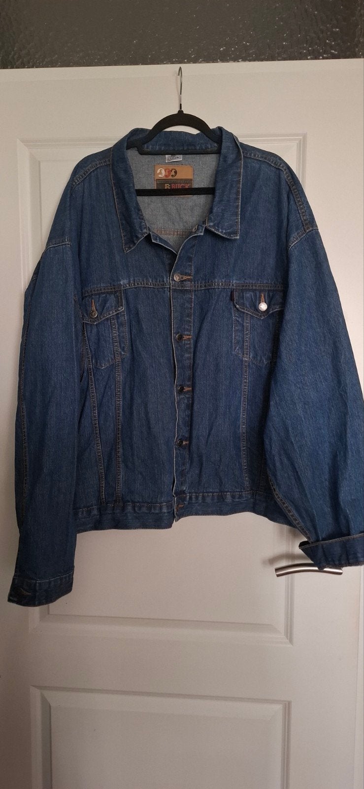 Buck spijkerjack maat 6XL, Kleding | Heren, Grote Maten, Blauw, Buck, Ophalen of Verzenden, Jas of Mantel