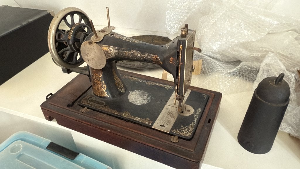 Naaimachine, Ophalen