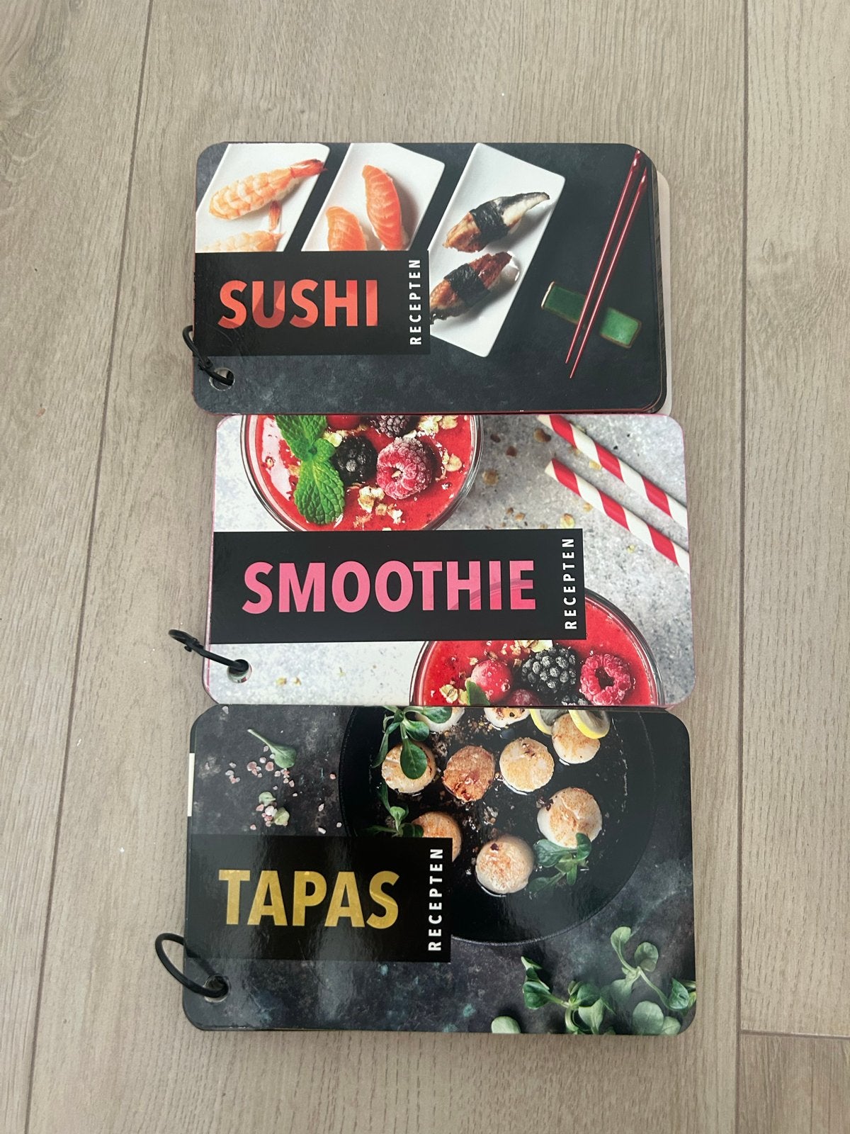 Receptenboekjes: Sushi, Smoothie & Tapas, Boeken, Ophalen of Verzenden, Zo goed als nieuw, Azië en Oosters, Tapas, Hapjes en Dim Sum