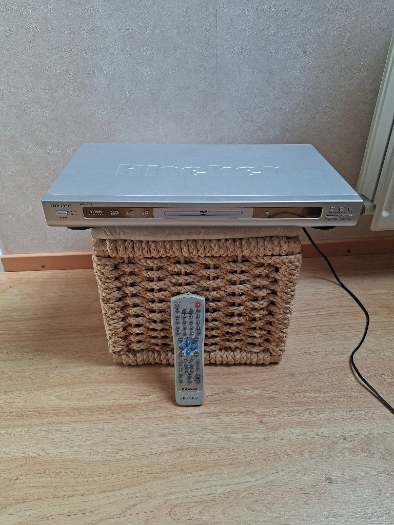 Hitaker HE-1900 DVD-speler met afstandsbediening, Ophalen, Gebruikt, Dvd-speler, Overige merken