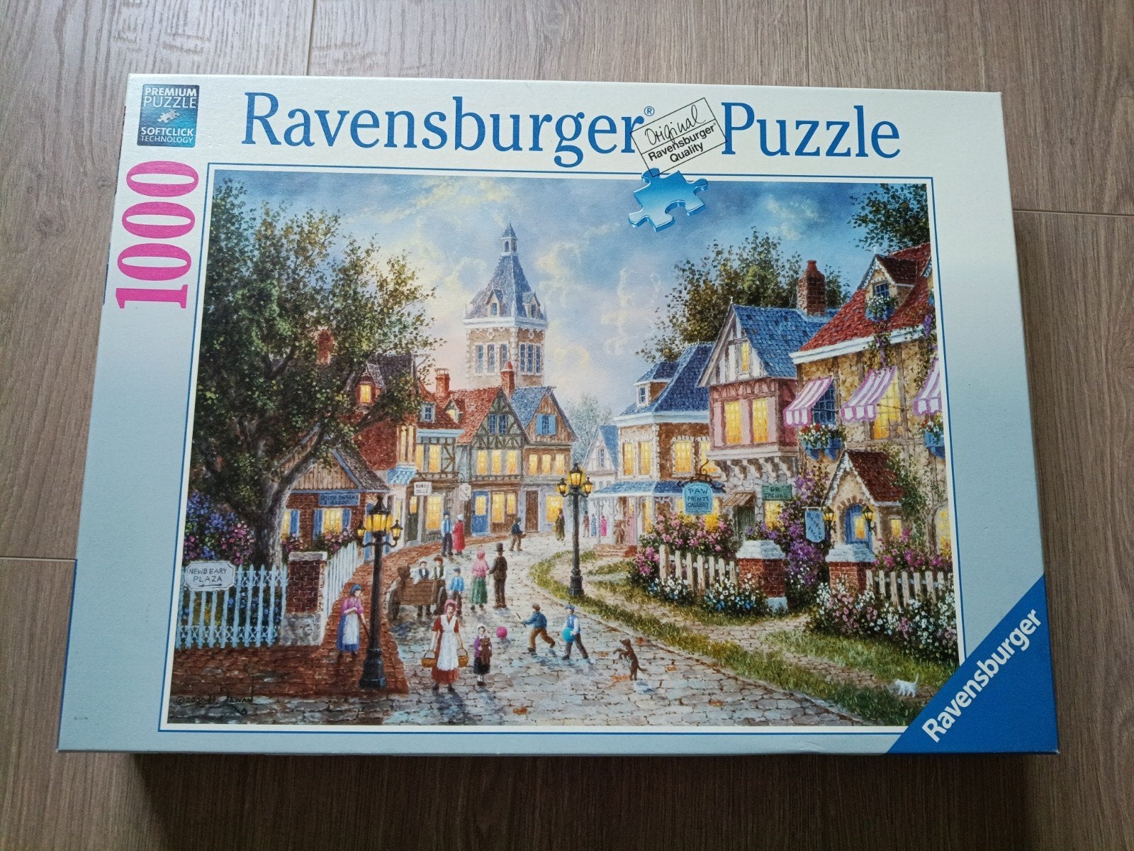 Ravensburger puzzel 1000 stukjes compleet beren wolken, Ophalen of Verzenden, 500 t/m 1500 stukjes, Zo goed als nieuw, Legpuzzel