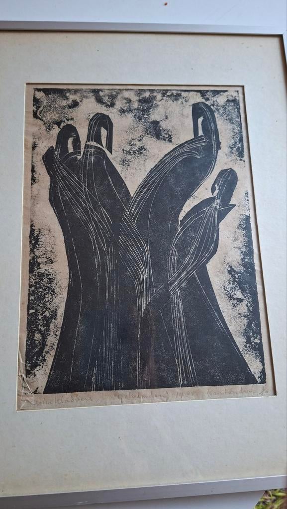 Wim Klabbers - De Gehelmden (1985, gesigneerd), Ophalen