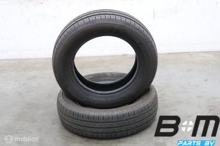 2 x 1856515 88H Kumho Ecowing ES31 met 6mm 185 65 15, Gebruikt, 15 inch, 185 mm, Band(en)