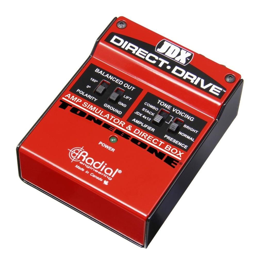 Radial JDX Direct-Drive amp-simulator & DI-box, ., Overige typen, Nieuw, Ophalen of Verzenden