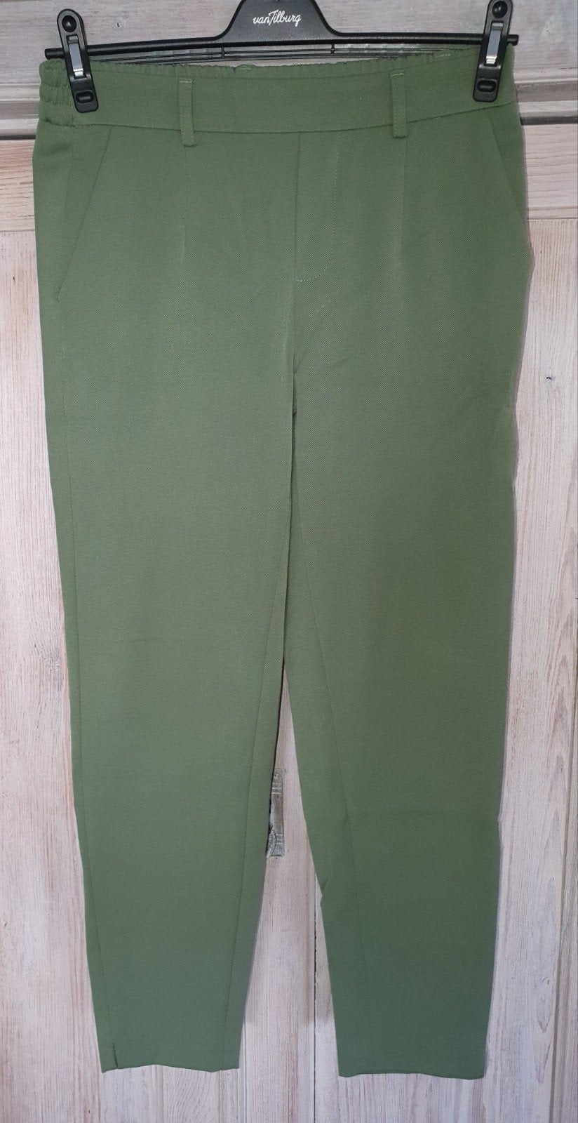 Nieuwe groene pantalon Object mt 38-40, Maat 38/40 (M), Object, Nieuw, Ophalen of Verzenden
