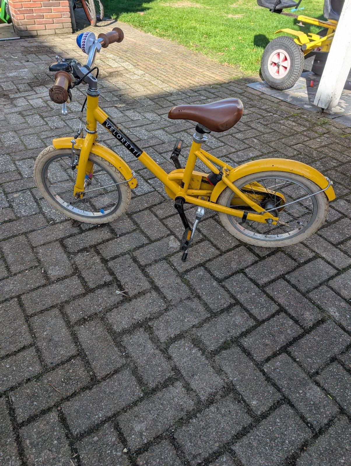 Veloretti kinderfiets, Fietsen en Brommers, Ophalen, Gebruikt, Minder dan 16 inch