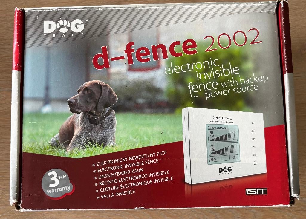 elektronisch hekwerk voor hond D-fence 2002 zwart, Ophalen of Verzenden, Gebruikt