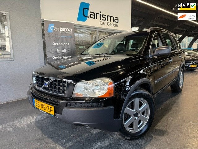 Volvo XC90 2.9 T6 Elite Aut.|7 Pers.|Leder|Trekhaak, Auto's, Dealer onderhouden, Gebruikt, Zwart, 138 €/maand