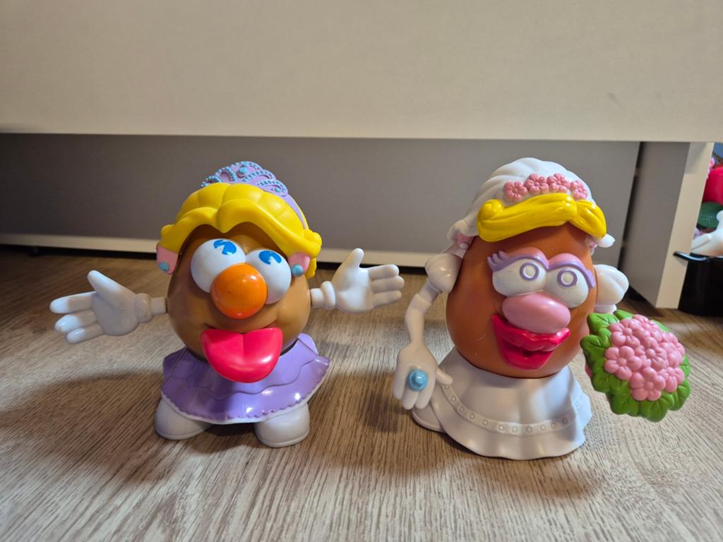 Mrs Potato head prinses en bruid kleinere versie toy story, Verzamelen, Ophalen of Verzenden, Zo goed als nieuw, Beeldje of Figuurtje