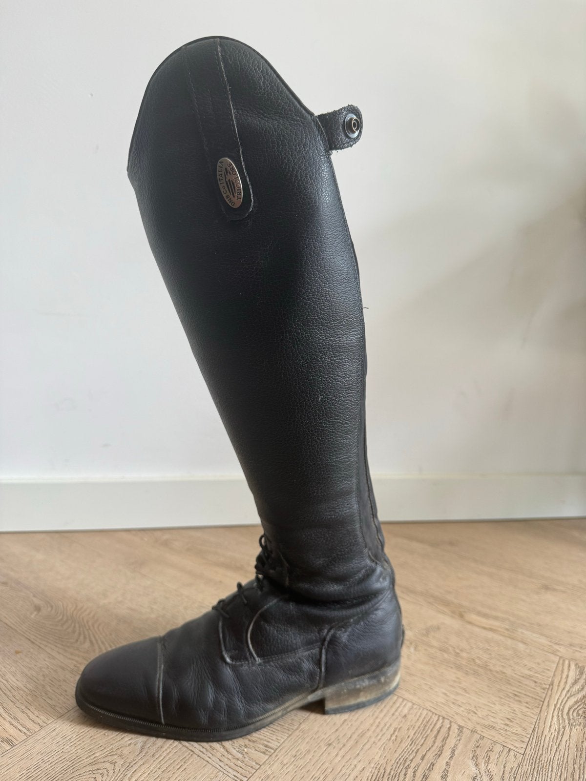 De Niro Tricolore paardrijlaarzen - Maat 39 MC XS + tas, Ophalen, Gebruikt, Met stretch, Dressuur