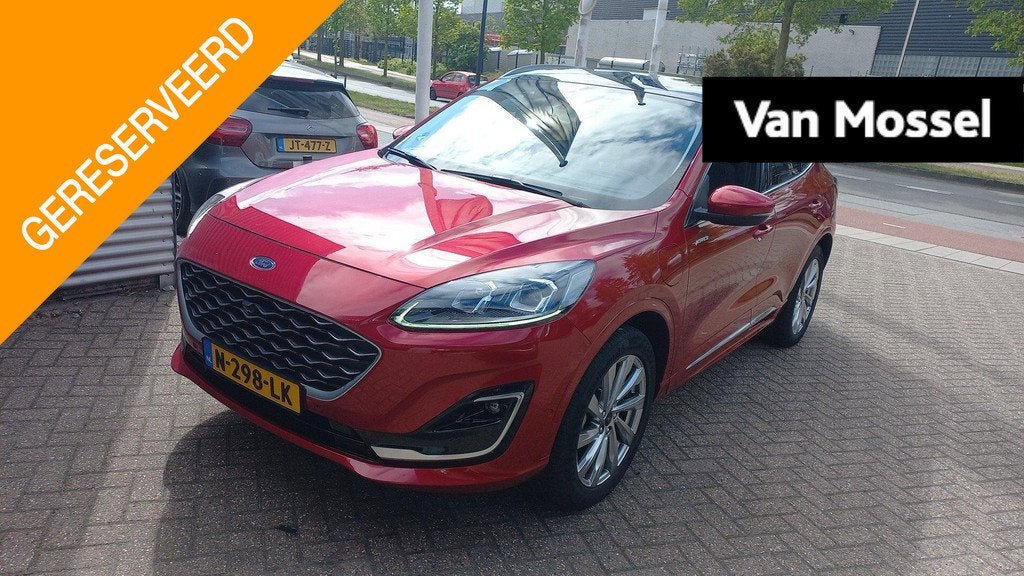 Ford Kuga 2.5 PHEV Vignale | Panoramadak | Leder | Apple Car, Auto's, Ford, Bedrijf, Te koop, Kuga, ABS, Achteruitrijcamera, Airbags