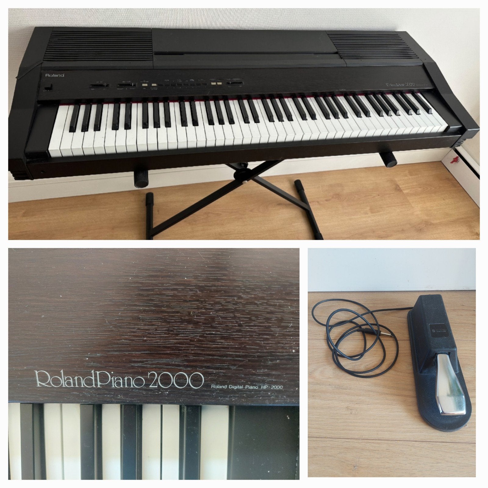 Roland Digital Piano HP-2000, Muziek en Instrumenten, Ophalen, Gebruikt, Zwart, Digitaal