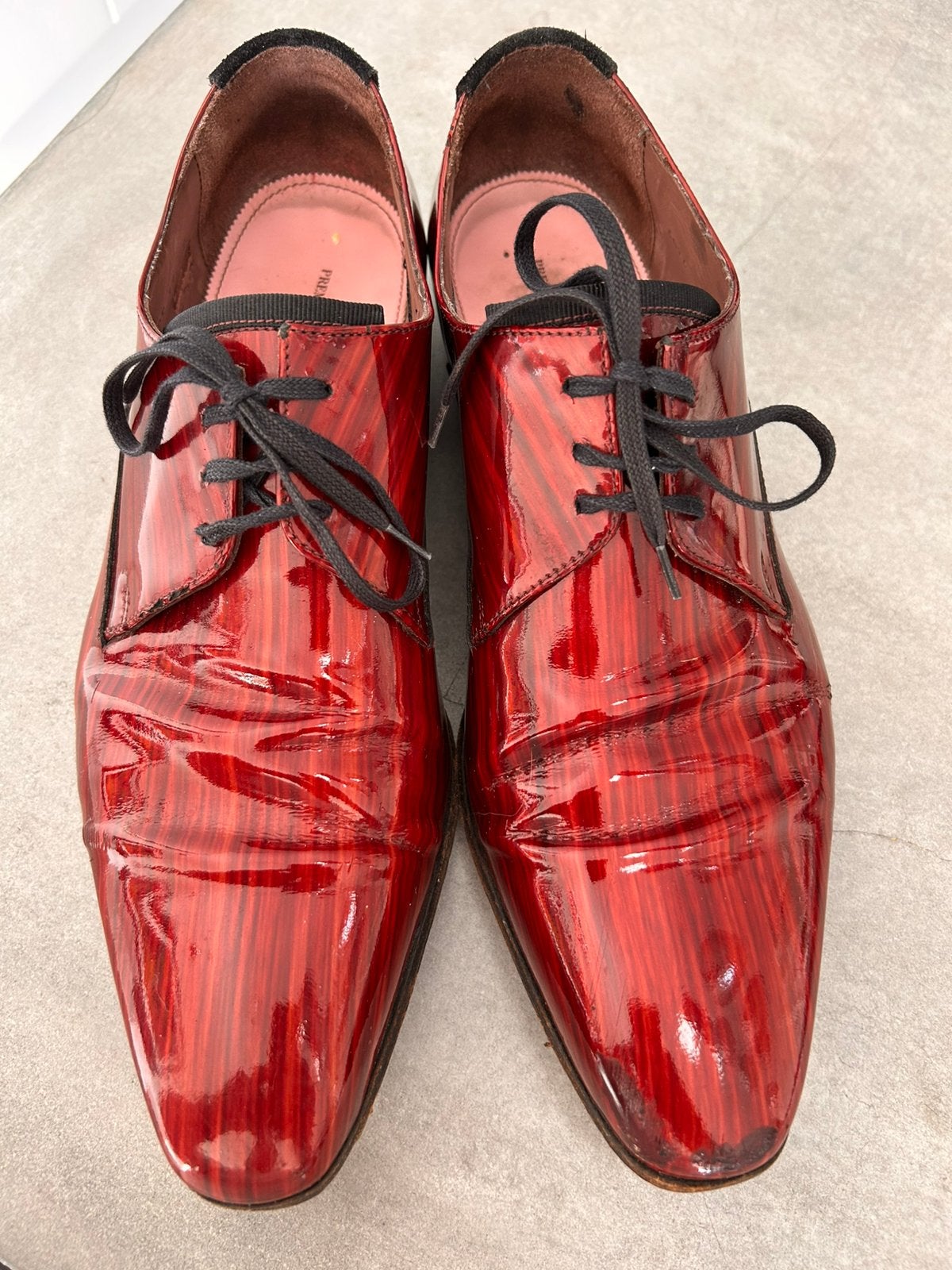 Lakschoenen Floris van Bommel mt7, Overige kleuren, Ophalen of Verzenden, Gedragen, Veterschoenen