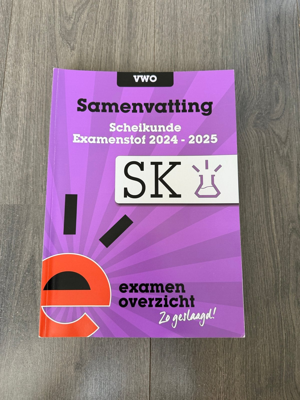 VWO Samenvatting Scheikunde Examenstof 2024-2025, Ophalen, Beta, Zo goed als nieuw, WO