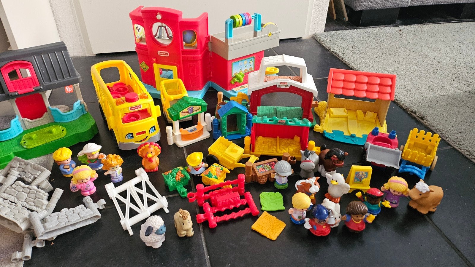 Grote Fisher-Price Little People speelgoedset, Ophalen, Gebruikt, Jongen of Meisje