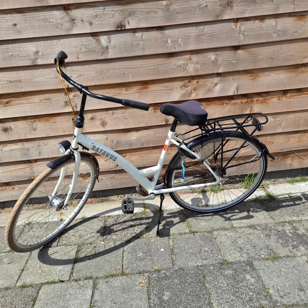Batavus damesfiets  3 versnellingen, Fietsen en Brommers, Elektrische fietsen, Ophalen, Gebruikt, Batavus