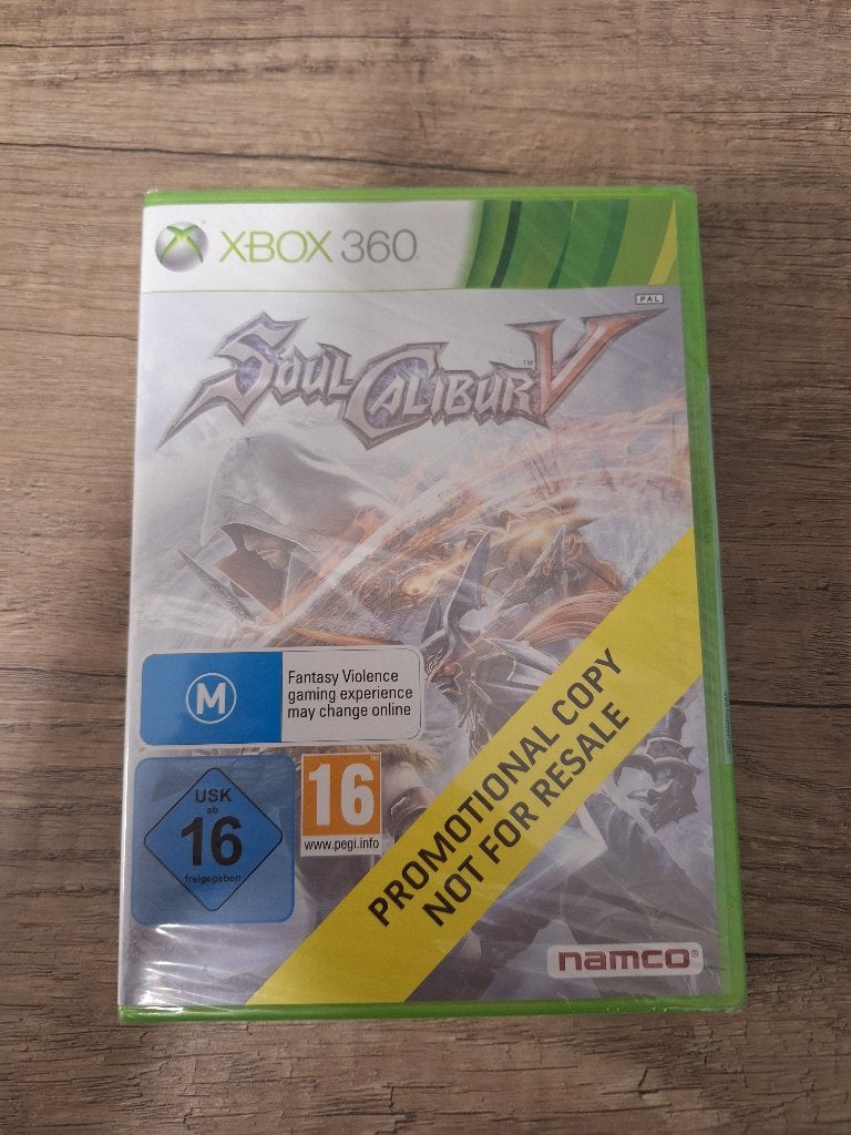 Xbox 360 Namco game Soul Calibur 5 Sealed promotional copy, Vechten, 1 speler, Nieuw, Ophalen of Verzenden